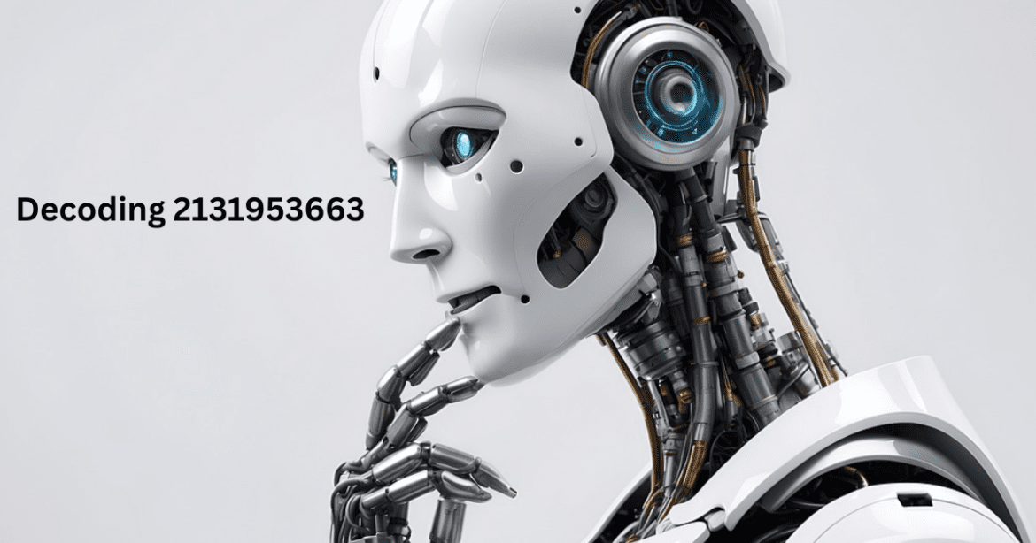 2131953663 This image shows a robot thinking about something