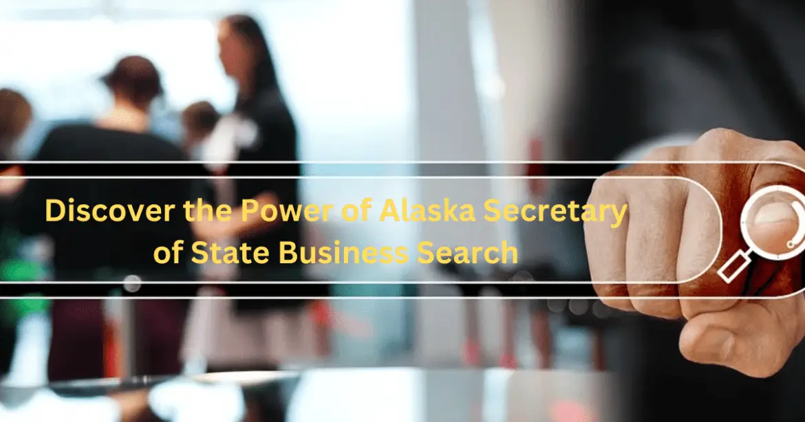 Alaska This image shows a man doing business search