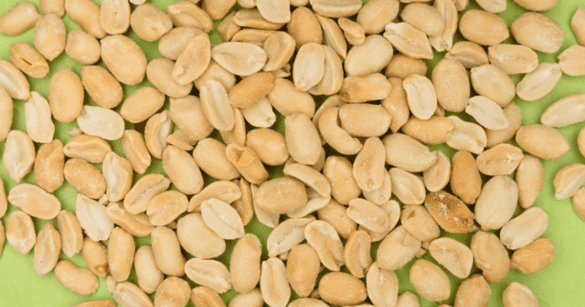 This image shows peanuts