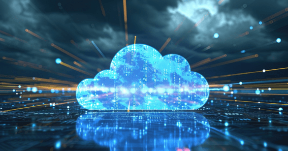 This image shows a Cloud Computing