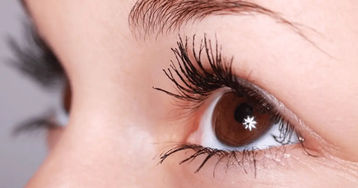 Serum Eye Drops This image shows an eye of a woman