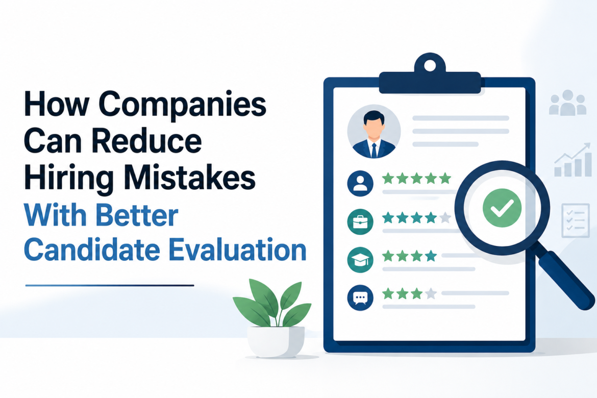 How Companies Can Reduce Hiring Mistakes With Better Candidate Evaluation
