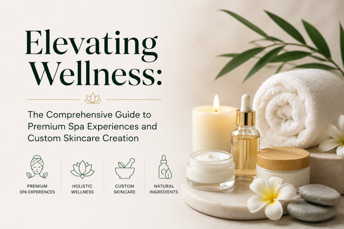 Premium Spa Experiences and Custom Skincare Creation