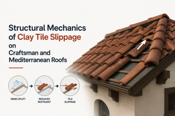 Clay Tile Slippage on Craftsman and Mediterranean Roofs