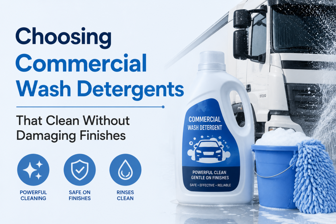 Commercial Wash Detergents