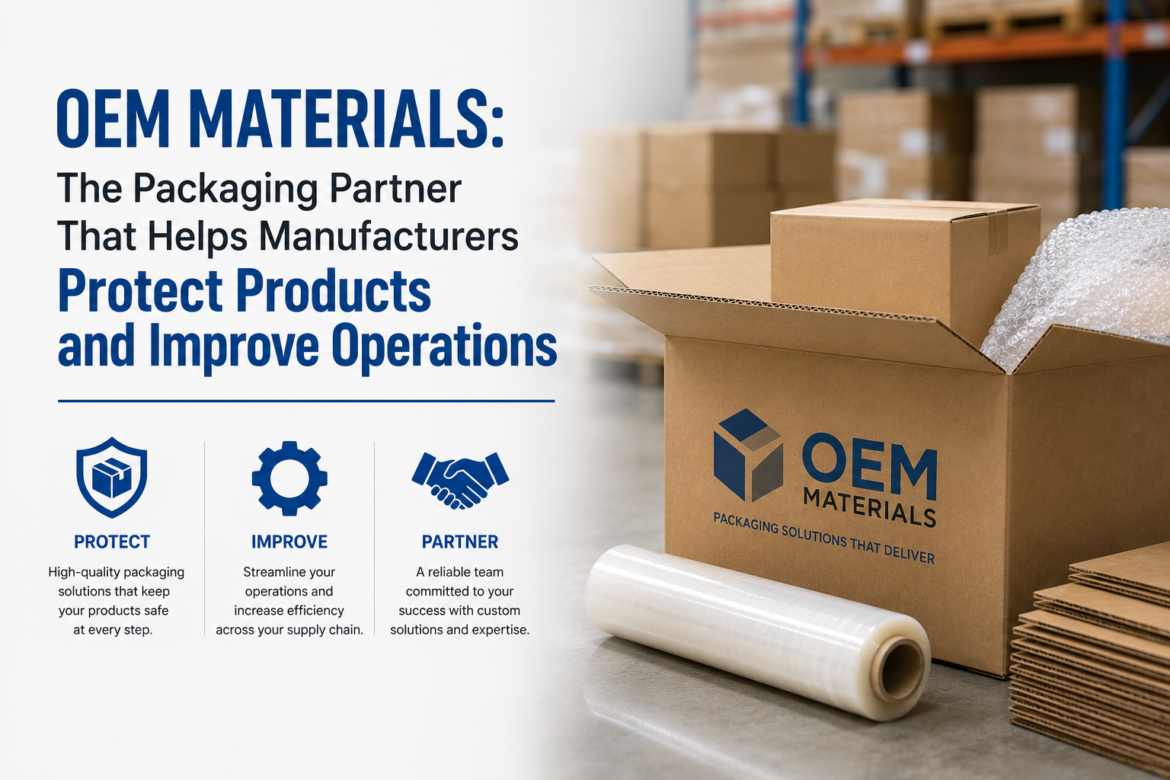 OEM Materials: The Packaging Partner That Helps Manufacturers Protect Products and Improve Operations