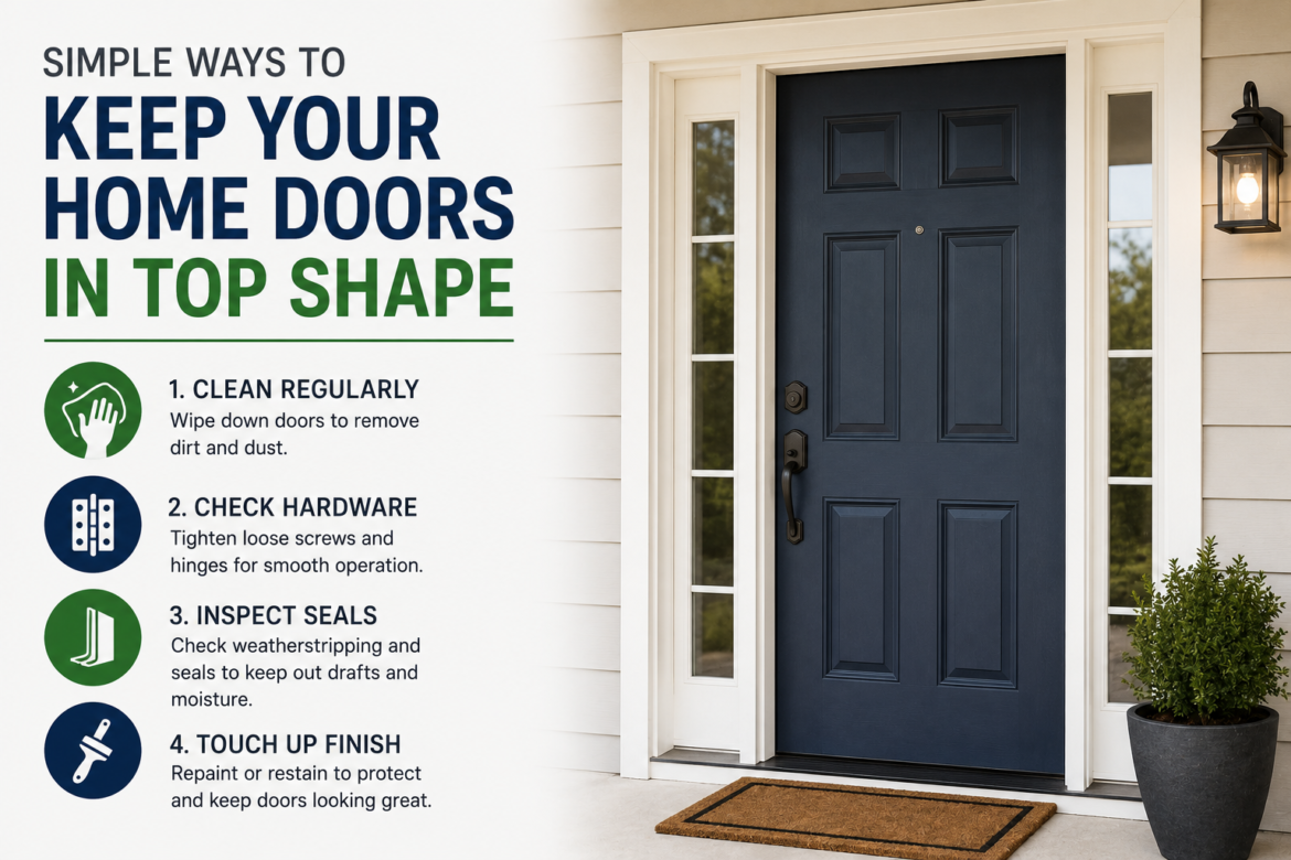 Home Doors in Top Shape
