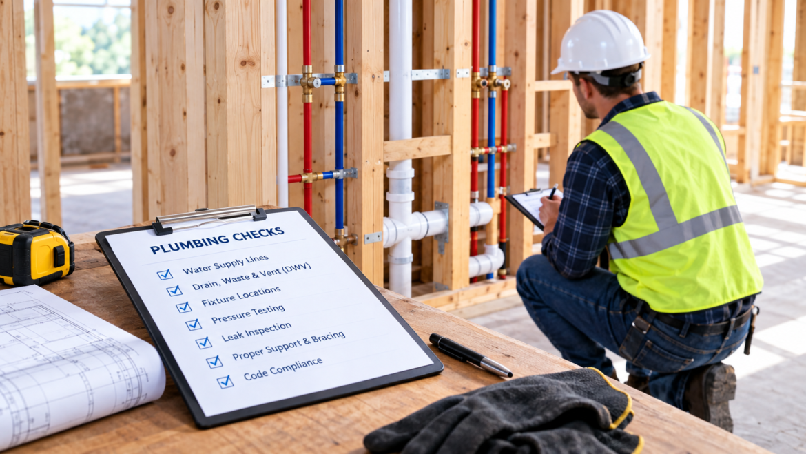 New Construction Plumbing Checks