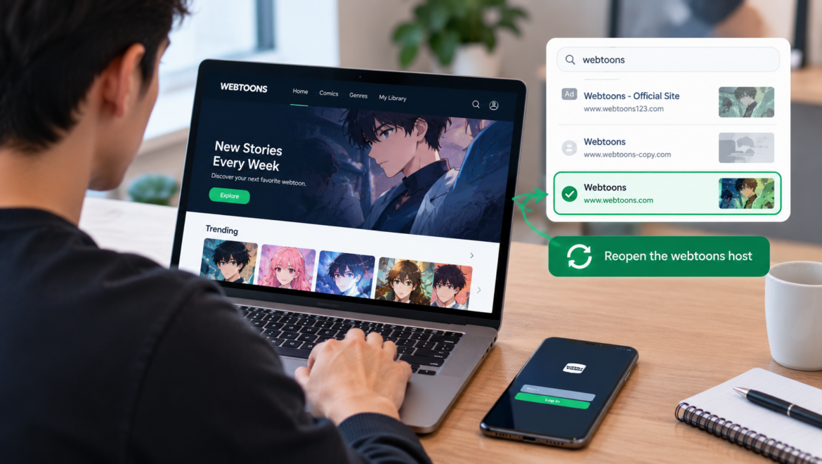 webtoons host