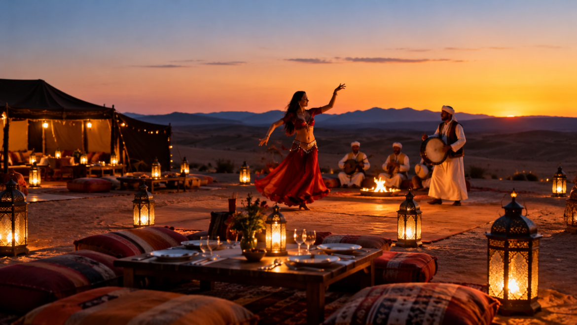 Agafay Desert Dinner Show